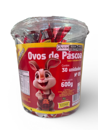 17877 - OVO AO LEITE PURISSIMO PT 600G - KIKAKAU