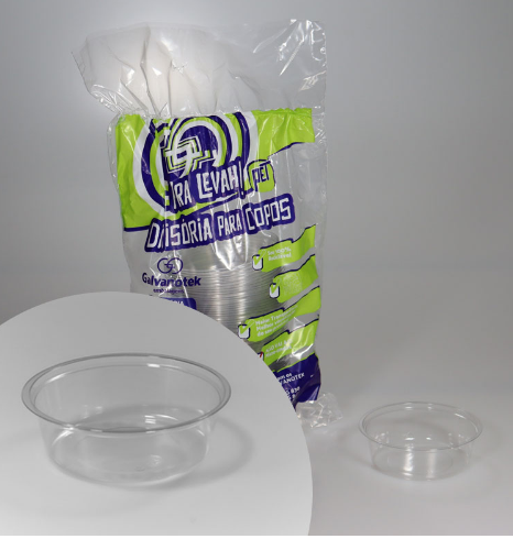 5179 - EMBALAGEM G810SF DIVISORIA 120ml P/ COPOS BOLHA C/50un - GALVANOTEK