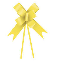 17941 - LACO PRONTO LISO AMARELO 30MM C/10UN - PC/ CROMUS