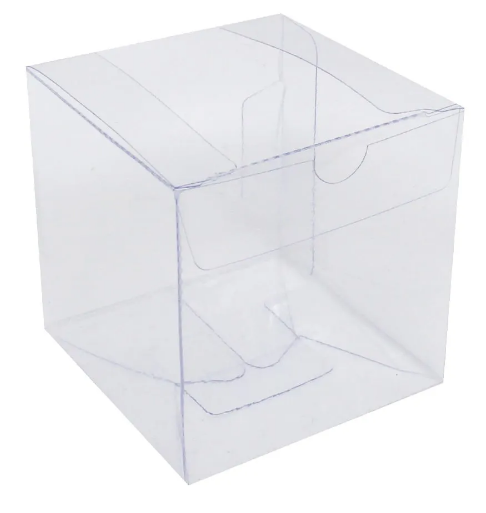 17992 - CAIXA CUBO ACETATO TRANSP G 6X6X6 C/10UN - PC/ CROMUS