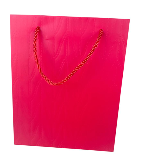 17936 - SACOLA PREMIUM RELEVO VERMELHO P - PC/ CROMUS