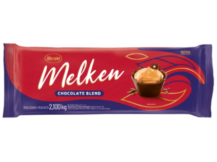 18085 - CHOC BARRA BLEND MELKEN 2,1KG - HARALD