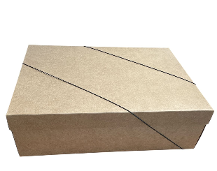 18057 - CAIXA RETANGULAR C/TP KRAFT G 46X33X14 - PC/ CROMUS