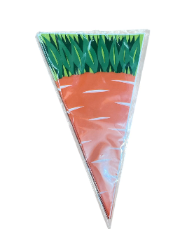 18051 - SACO CONE CENOURA 13,5X22,5CM C/20UN - PC/ CROMUS