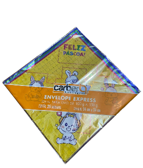 18041 - ENVELOPE METAL ORGULHO NERD 24X24 C/25UN - PC/ CROMUS