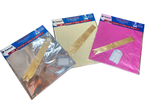 17927 - PACK SACO PRESENTE LISO 50X70 - PC/ CROMUS