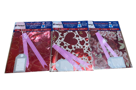 18077 - PACK SACO PRESENTE FEMININO 25X37 - PC/ CROMUS
