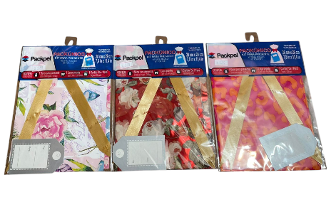 17921 - PACK SACO PRESENTE FEMININO 20X29 - PC/ CROMUS