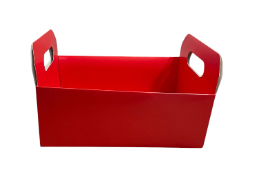 18022 - CAIXOTE CARTAO VERMELHO G 25X19X10 - PC/ CROMUS