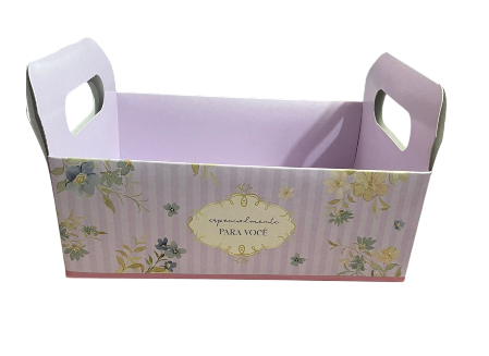 18008 - CAIXOTE CARTAO DONATELA M 22X15X8 - PC/ CROMUS