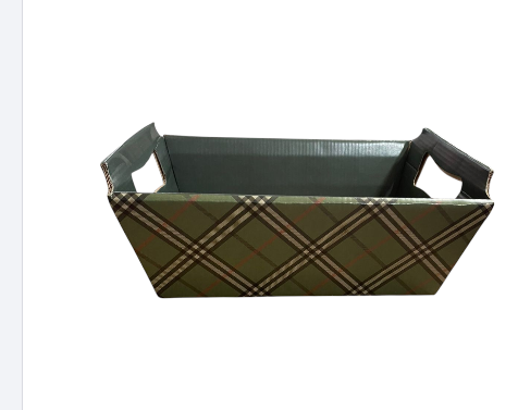 18028 - CESTA CARTAO MAIN M 22X15X9 - PC/ CROMUS