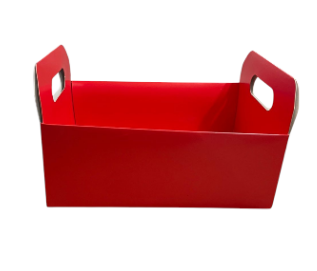 18021 - CAIXOTE CARTAO VERMELHO M 22X15X8 - PC/ CROMUS