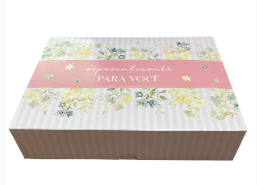 17935 - CAIXA RETANGULAR TAMPA/FUNDO DONATELA P 17X13,5X4,5 - PC/ CROMUS