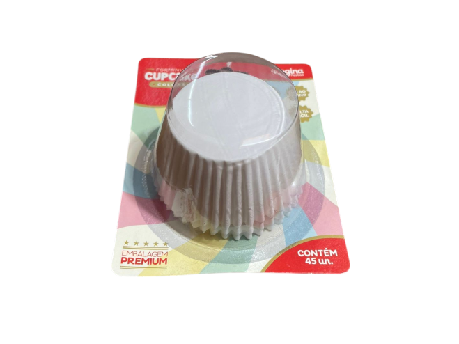 4953 - FORMINHA CUPCAKE COLORS IMPERMEAVEL BRANCA 45un - REGINA