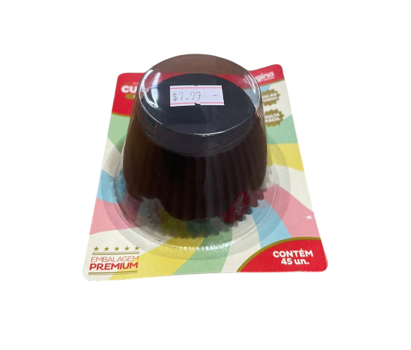 4917 - FORMINHA CUPCAKE COLORS IMPERMEAVEL PRETA 45un - REGINA
