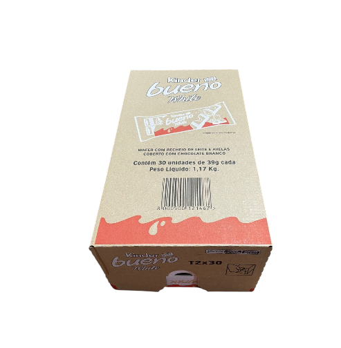 16899 - CHOC KINDER BUENO WHITE DP C/30UN - FERRERO