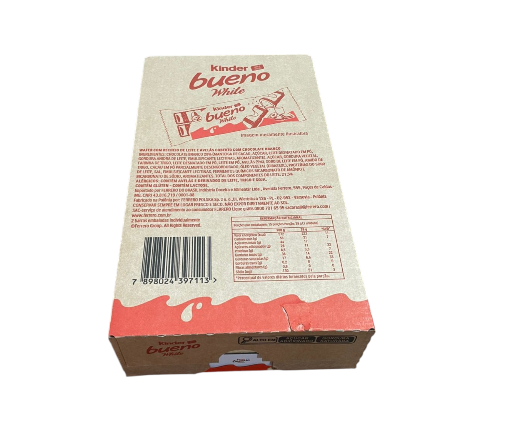 17879 - CHOCOLATE KINDER BUENO WHITE DP C/15un - FERRERO