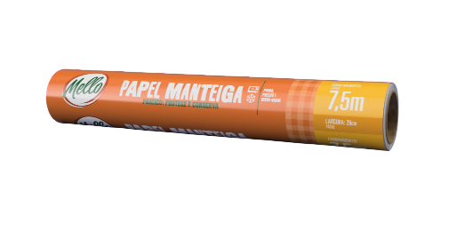 17816 - PAPEL MANTEIGA 29X7,5M - MELLO