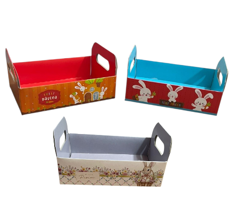 4278 - CAIXOTE DE CARTAO SORTIDO PASCOA P 16x10,5x4,5 - PC/CROMUS