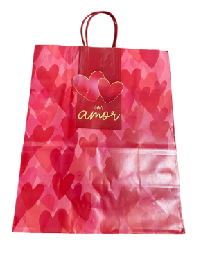 17962 - SACOLA PAPEL SONHOS DE AMOR G - PC/ CROMUS