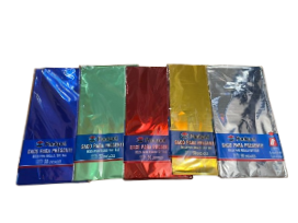 962 - SACO PRESENTE METAL LISO SORT 15X29 C/50UN - PC/ CROMUS