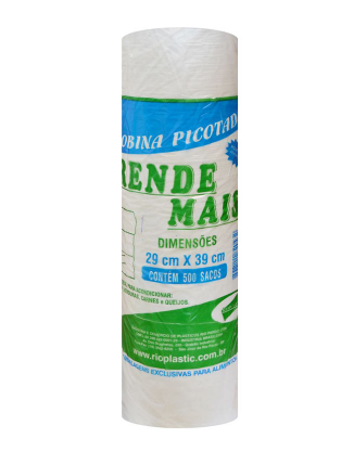 18151 - BOBINA PICOTADA RENDE MAIS 29X39 - RIOPLSTIC 