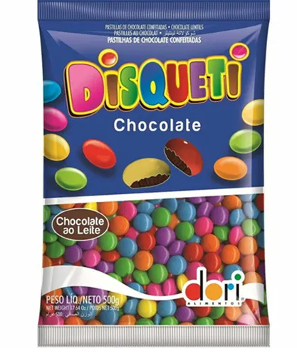 24 - DISQUETI CHOCOLATE 500G - DORI