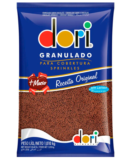 1810 - GRANULADO CHOCOLATE 1,01KG - DORI
