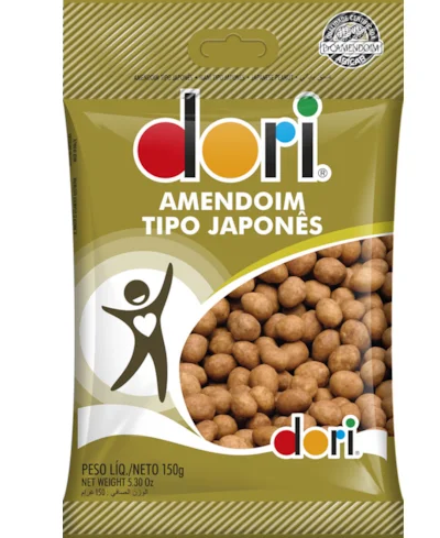 18156 - AMENDOIM JAPONES 150G - DORI