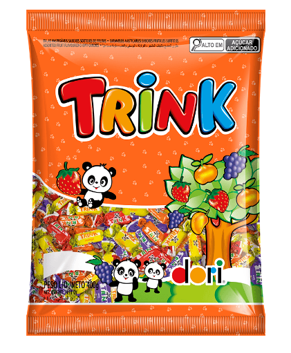 18161 - BALA TRINK FRUTAS 400G - DORI