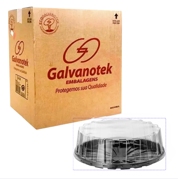 18193 - EMB. G60A DELTA GRANDE MEDIA PRETA 2,2KG CX C/50CJ - GALVANOTEK