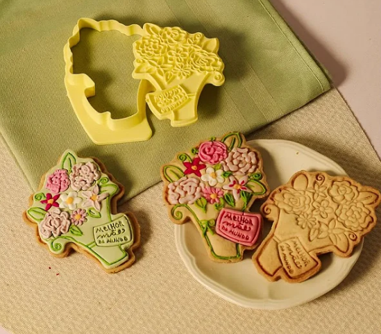 18213 - CORTADOR C/ CARIMBO MELHOR MAE DO MUNDO - BLUE STAR