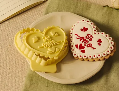 18214 - CORTADOR C/ CARIMBO TE AMO - BLUE STAR