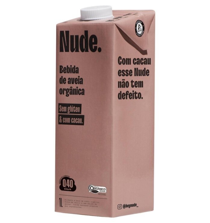  BEBIDA DE AVEIA COM CACAU 1L - NUDE