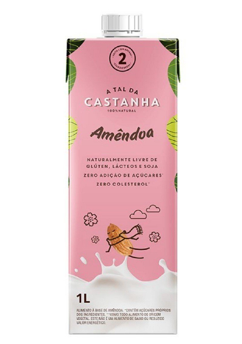 BEBIDA VEGETAL DE AMÊNDOA 1L - A TAL DA CASTANHA