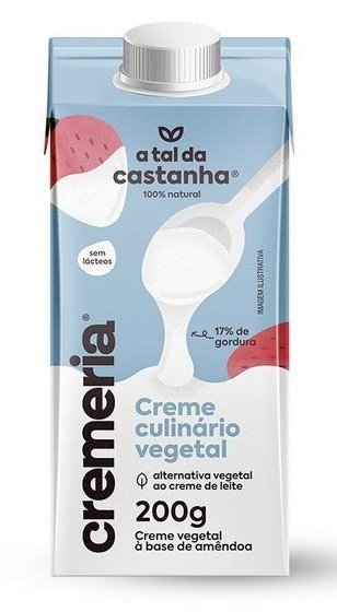 CREMERIA CULINARIO VEGETAL 200G - A TAL DA CASTANHA
