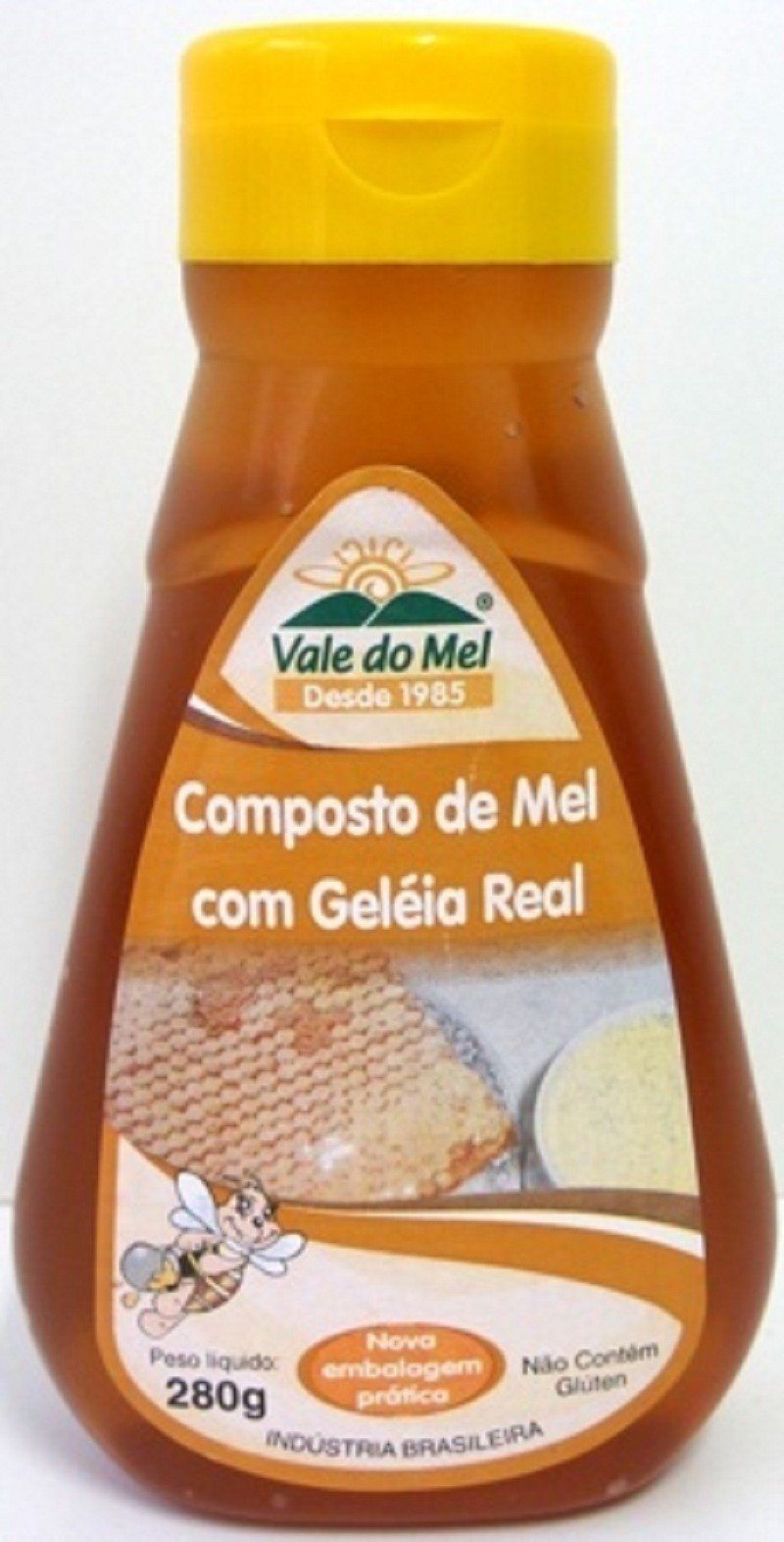 MEL COM GELEIA REAL 280G - VALE DO MEL