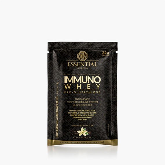 IMMUNO WHEY PRO GLUTATHIONE BAUNILHA SACHÊ - ESSENTIAL