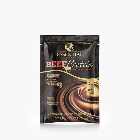BEEF PROTEIN CACAU 32G SACHÊ - ESSENTIAL