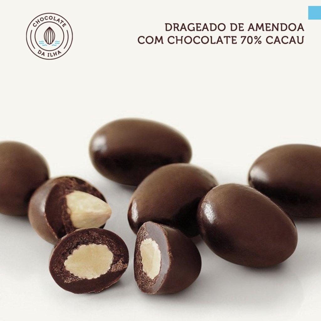 AMÊNDOA COM CHOCOLATE 70%