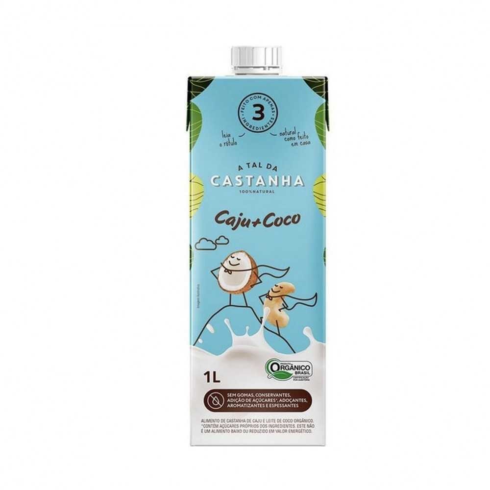 BEBIDA VEGETAL CAJU E COCO 1L - A TAL DA CASTANHA