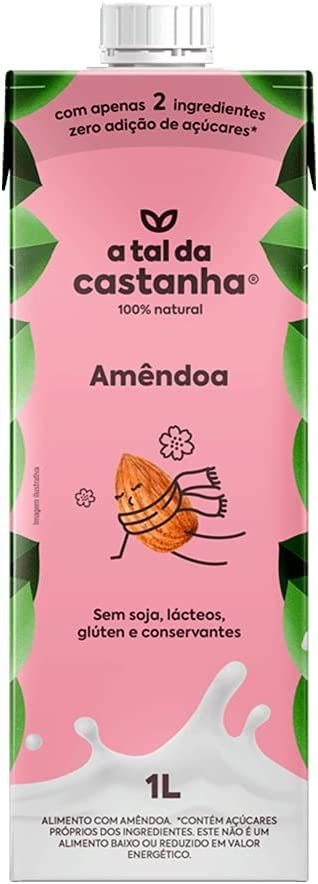 BEBIDA VEGETAL DE AMÊNDOA 1L - A TAL DA CASTANHA