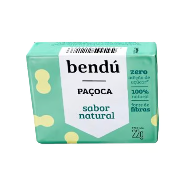 PAÇOCA SABOR NATURAL - BENDÚ