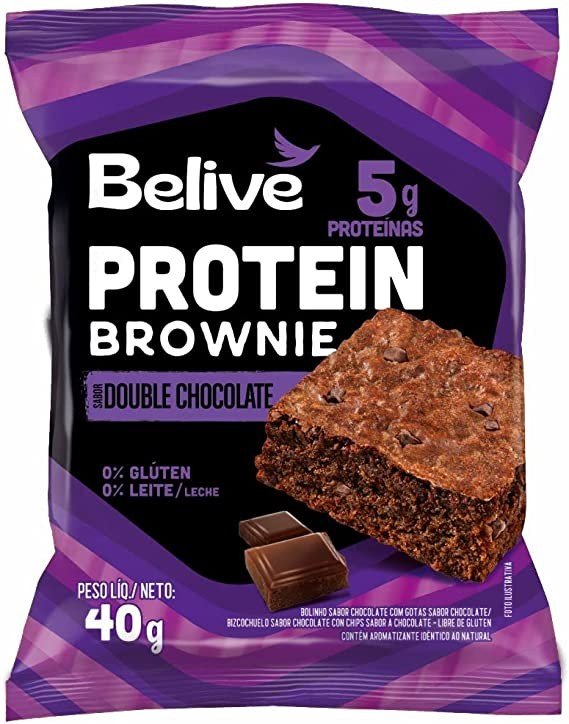 BROWNIE PROTEIN DOUBLE CHOCOLATE - BELIVE