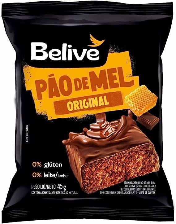 PÃO DE MEL 45G - BELIVE