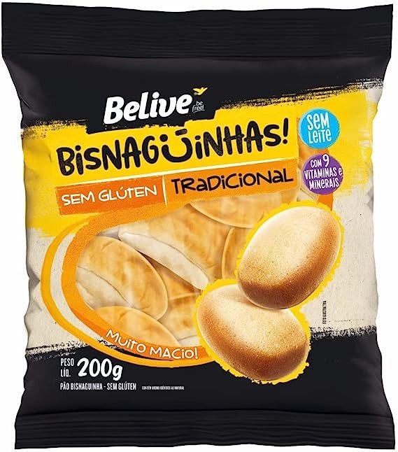 BISNAGUINHA TRADICIONAL 200GR - BELIVE