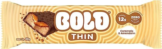 BARRINHA DE CARAMELO & AMENDOIM - BOLD THIN