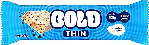 BARRINHA DE COOKIES & CREAM - BOLD THIN