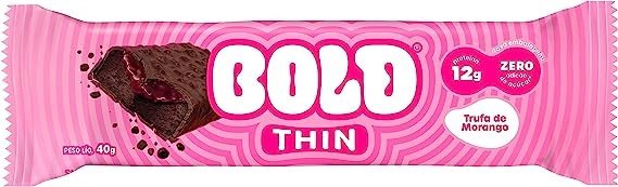 BARRINHA DE TRUFA DE MORANGO - BOLD THIN