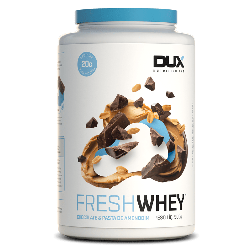 FRESH WHEY CHOCOLATE PASTA DE AMENDOIM 900G - DUX